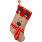 dm-drogerie markt Dessau-Roßlau - Nikolausstrumpf mit Rentier, Jute (26x45 cm) Angebot im Prospekt Nikolausstrumpf mit Rentier, Jute (26x45 cm) bei dm-drogerie markt im Dessau-Roßlau Prospekt für 2,95 €