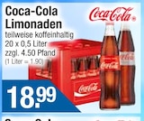 Limonaden im Angebot bei Getränke City in Dachau Limonaden Angebote von Coca-Cola bei Getränke City Dachau für 18,99 €