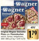 Original Wagner Steinofen Pizza Angebote von Wagner bei E center Lahr für 1,79 €