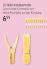 20 Wäscheklammern für 6,99 € bei EDEKA im Angebot 20 Wäscheklammern im aktuellen EDEKA Prospekt