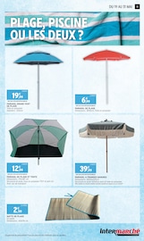 Parasol en promo dans le catalogue Intermarché Hyper à la page 11
