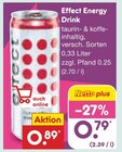 Aktuelles Effect Energy Drink Angebot bei Netto Marken-Discount in Wismar ab 0,79 €