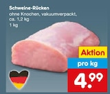 Aktuelles Schweine-Rücken Angebot bei Netto Marken-Discount in Wuppertal ab 4,99 €