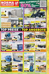Norma Akku Heckenschere im Prospekt Norma Akku Heckenschere im Prospekt