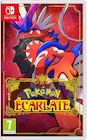Pokémon Ecarlate Nintendo Switch - Nintendo - Fnac à Ris-Orangis Pokémon Ecarlate Nintendo Switch - Nintendo en promo chez Fnac Ris-Orangis à 44,95 €