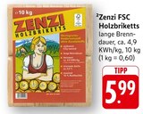 FSC Holzbriketts Angebote von Zenzi bei E center Rottenburg für 5,99 €