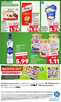 Joghurt im Kaufland Prospekt "Aktuelle Angebote" mit 48 Seiten (Regensburg)