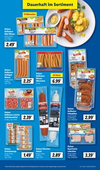 Mettwurst im aktuellen Lidl Prospekt (Kiel) Mettwurst im Lidl Prospekt "LIDL LOHNT SICH" mit 62 Seiten (Kiel)
