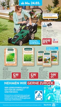 Rasendünger Angebot im aktuellen ALDI Nord Prospekt auf Seite 11