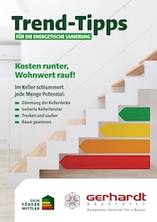 Aktueller Gerhardt Baumarkt Prospekt in Frankfurt und Umgebung, "Trend-Tipps FÜR DIE ENERGETISCHE SANIERUNG" mit 12 Seiten, 14.02.2025 - 23.02.2025