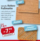 Aktuelles versch. Kokos-Fußmatte Angebot bei Sonderpreis Baumarkt in Göttingen ab 7,99 €