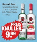 Rum von Bacardi im aktuellen V-Markt Prospekt für 9,99 €