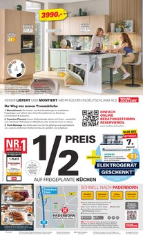 Küche im Höffner Prospekt "IMMER BESSER!" mit 8 Seiten (Paderborn)