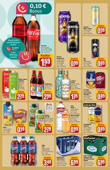 Coca Cola im REWE Prospekt "Dein Markt" mit 26 Seiten (Weinheim)