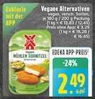 Vegane Mühlen Schnitzel im Angebot bei E center in Aachen Vegane Mühlen Schnitzel Angebote bei E center Aachen für 2,49 €