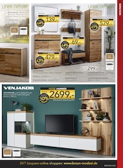 Schuhschrank im BRAUN Möbel-Center Prospekt in Pirmasens Aktueller BRAUN Möbel-Center Prospekt mit Schuhschrank, "60 JAHRE BRAUN MÖBEL CENTER", Seite 3