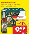 Weißbier bei Netto Marken-Discount im Heßdorf Prospekt für 9,99 €