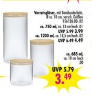 Vorratsgläser im aktuellen SB Möbel Boss Prospekt