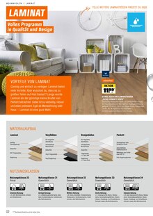 Laminat im aktuellen OBI Prospekt (Bochum) Laminat im OBI Prospekt "ALLES FĂśR DEIN ZUHAUSE" mit 20 Seiten (Bochum)