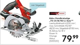 Akku-Handkreissäge TE-CS 18/150 Li-Solo für 79,99 € bei Hellweg im Angebot Akku-Handkreissäge TE-CS 18/150 Li-Solo im aktuellen Hellweg Prospekt