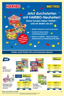 Haribo im METRO Prospekt "Wochenengebote Haendler + Monats Mix" mit 28 Seiten (Essen)