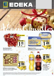 EDEKA Prospekt für Sinsheim, Elsenz mit 12 Seiten EDEKA Prospekt für Sinsheim, Elsenz: Aktuelle Angebote, 12 Seiten, 06.12.2021 - 11.12.2021