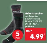 Arbeitssocken im Angebot bei Kaufland in Mannheim Arbeitssocken Angebote bei Kaufland Mannheim für 4,99 €