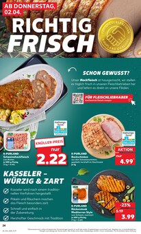 Steak im aktuellen Kaufland Prospekt (Jena) Steak im Kaufland Prospekt "KNĂśLLER" mit 68 Seiten (Jena)