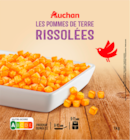 POMMES DE TERRE RISSOLÉES SURGELÉES AUCHAN - AUCHAN en promo chez Auchan Supermarché Pierrefitte-sur-Seine à 3,30 €