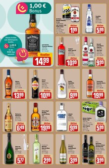 Jack Daniels im REWE Prospekt "Dein Markt" mit 26 Seiten (Gießen)