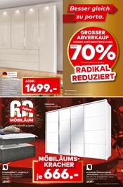 Kleiderschrank im porta Möbel Prospekt in Rodgau Aktueller porta Möbel Prospekt mit Kleiderschrank, "MEGA-MÖBILÄUMS-KRACHER", Seite 7