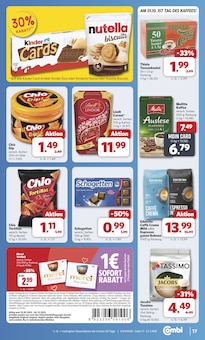 Nutella im combi Prospekt "Markt - Angebote" mit 33 Seiten (Oldenburg)