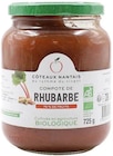 Promo Compote de rhubarbe à 8,39 € dans le catalogue NaturéO à Heillecourt