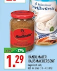 Aktuelle Weißwurst Angebote bei Marktkauf in Düsseldorf Aktuelles HAUSMACHERSENF Angebot bei Marktkauf in Düsseldorf ab 1,29 €