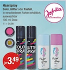 Haarspray Color, Glitter oder Pastell von Jofrika Cosmetics im aktuellen V-Markt Prospekt für 3,49 €