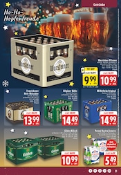 Aktueller EDEKA Prospekt mit Bier, "Aktuelle Angebote", Seite 21