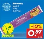 Blätterteig Angebote von Genuss Welt bei Netto Marken-Discount Düsseldorf für 0,89 €