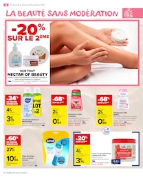 Prix et réduction Crème Hydratante dans le prospectus Carrefour Market en cours Offre Crème Hydratante dans le catalogue Carrefour Market du moment à la page 10