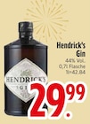 Gin von Hendrick's im aktuellen EDEKA Prospekt für 29,99 €