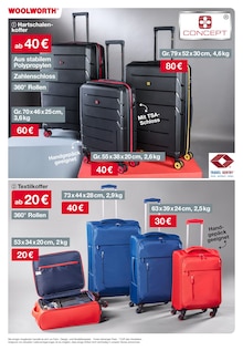 Koffer im aktuellen Woolworth Prospekt (Augsburg) Koffer im Woolworth Prospekt "Aktuelle Angebote" mit 50 Seiten (Augsburg)
