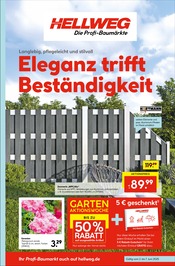 Balkonpflanzen im Hellweg Prospekt in Hattingen Aktueller Hellweg Prospekt mit Balkonpflanzen, "Die Profi-Baumärkte", Seite 1