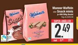 Waffeln im EDEKA Prospekt Waffeln von Manner im aktuellen EDEKA Prospekt für 2,49 €