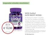 ZzzQuil GUTE NACHT INTENS bei LINDA Premiumapotheke im Nördlingen Prospekt für 13,90 €