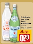 Mineralwasser von S. Pellegrino für 0,79 € bei REWE im Angebot Mineralwasser von S. Pellegrino im aktuellen REWE Prospekt