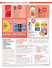 Promotion Bâtonnets Glacés dans le prospectus E.Leclerc, valable du 24/02/2026 au 07/03/2026 Promo Bâtonnets Glacés dans le catalogue E.Leclerc du moment à la page 20