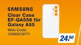 Clear Case EF-QA556 für Galaxy A55 Angebote von samsung bei expert Hagen für 24,90 €