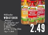 Wiener Würstchen Angebote von Böklunder bei E center Gelsenkirchen für 2,49 €