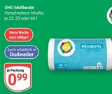 Aktuelles Müllbeutel Angebot bei GLOBUS in Saarbrücken ab 0,99 €