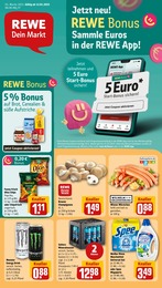 REWE Prospekt für Frankfurt mit 26 Seiten REWE Prospekt "Dein Markt" für Frankfurt, 26 Seiten, 13.01.2025 - 18.01.2025