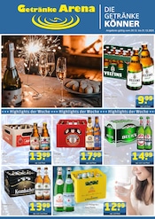 Aktueller Getränke Arena Prospekt mit Erdinger, "DIE GETRÄNKEKÖNNER", Seite 1